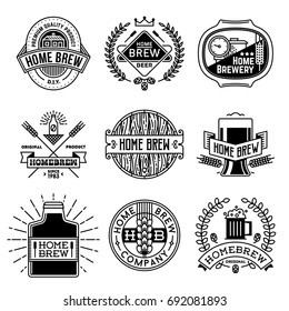 University Academy Vector Icons Emblems Shields Stock Vector (Royalty ...