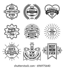 Isolated Happy Fathers Day Quotes On Stock Vector (Royalty Free ...