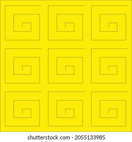 Simple monochrome greek key pattern