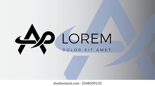 Letra monocromática simple Un gran logotipo para una Marca comercial o empresa