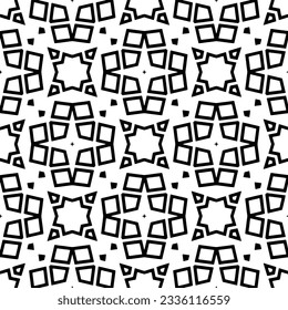 Simple monochrome texture. Abstract background. seamless repeating pattern.Black and white color.
