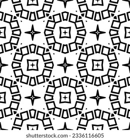 Simple monochrome texture. Abstract background. seamless repeating pattern.Black and white color.