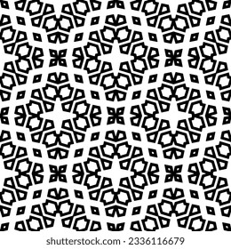 
Simple monochrome texture. Abstract background. seamless repeating pattern.Black and white color.