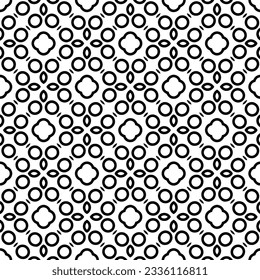 Simple monochrome texture. Abstract background. seamless repeating pattern.Black and white color.