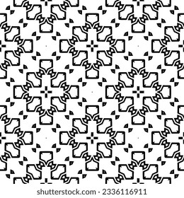 
Simple monochrome texture. Abstract background. seamless repeating pattern.Black and white color.