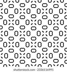 Simple monochrome texture. Abstract background. seamless repeating pattern.Black and white color.