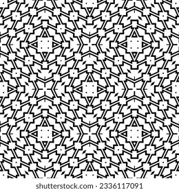 
Simple monochrome texture. Abstract background. seamless repeating pattern.Black and white color.