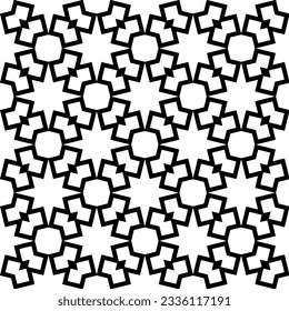 Simple monochrome texture. Abstract background. seamless repeating pattern.Black and white color.