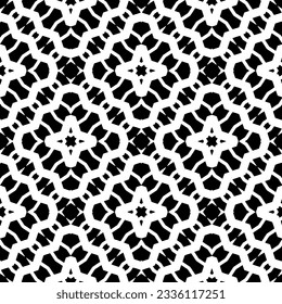 
Simple monochrome texture. Abstract background. seamless repeating pattern.Black and white color.