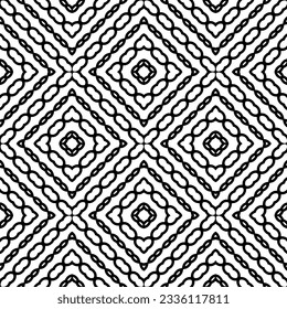 Simple monochrome texture. Abstract background. seamless repeating pattern.Black and white color.