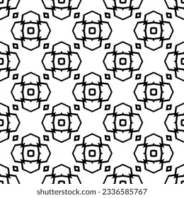 Simple monochrome texture. Abstract background. seamless repeating pattern.Black and white color.