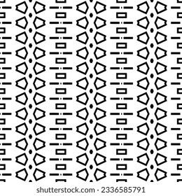 Simple monochrome texture. Abstract background. seamless repeating pattern.Black and white color.