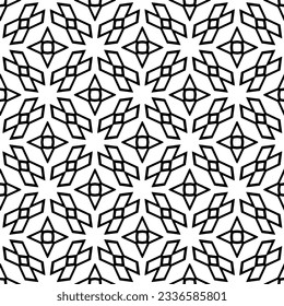 Simple monochrome texture. Abstract background. seamless repeating pattern.Black and white color.