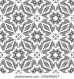 Simple monochrome texture. Abstract background. seamless repeating pattern.Black and white color.