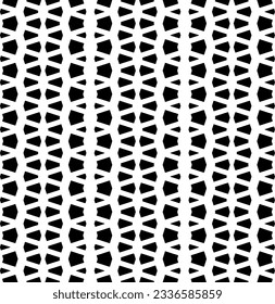 Simple monochrome texture. Abstract background. seamless repeating pattern.Black and white color.