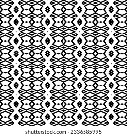 Simple monochrome texture. Abstract background. seamless repeating pattern.Black and white color.