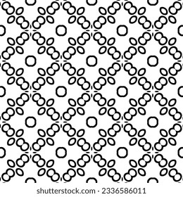 Simple monochrome texture. Abstract background. seamless repeating pattern.Black and white color.