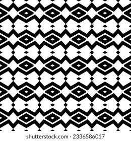 Simple monochrome texture. Abstract background. seamless repeating pattern.Black and white color.