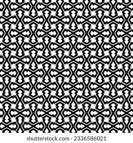 Simple monochrome texture. Abstract background. seamless repeating pattern.Black and white color.