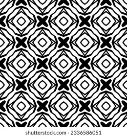 Simple monochrome texture. Abstract background. seamless repeating pattern.Black and white color.