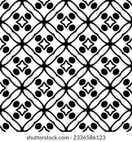 Simple monochrome texture. Abstract background. seamless repeating pattern.Black and white color.