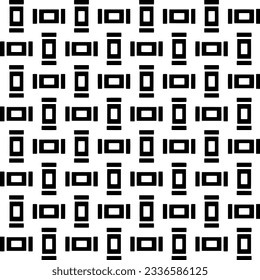 Simple monochrome texture. Abstract background. seamless repeating pattern.Black and white color.