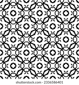 Einfache monochrome Textur. Abstrakter Hintergrund. Nahtlose Wiederholung des Musters.Schwarz-Weiß-Farbe.