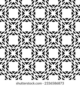 Simple monochrome texture. Abstract background. seamless repeating pattern.Black and white color.