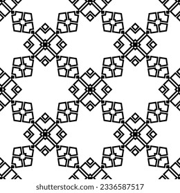 Simple monochrome texture. Abstract background. seamless repeating pattern.Black and white color.