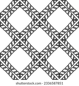 Simple monochrome texture. Abstract background. seamless repeating pattern.Black and white color.