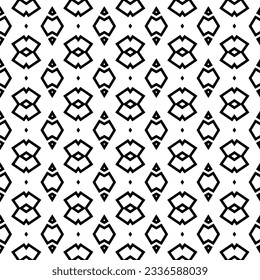 Simple monochrome texture. Abstract background. seamless repeating pattern.Black and white color.