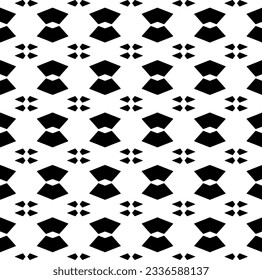 Simple monochrome texture. Abstract background. seamless repeating pattern.Black and white color.