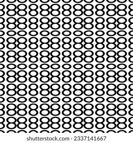 Simple monochrome texture. Abstract background. seamless repeating pattern.Black and white color.