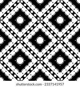 Simple monochrome texture. Abstract background. seamless repeating pattern.Black and white color.