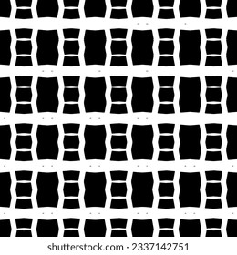 Simple monochrome texture. Abstract background. seamless repeating pattern.Black and white color.