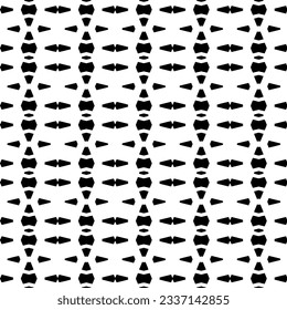 Simple monochrome texture. Abstract background. seamless repeating pattern.Black and white color.