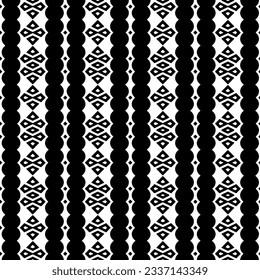 Simple monochrome texture. Abstract background. seamless repeating pattern.Black and white color.