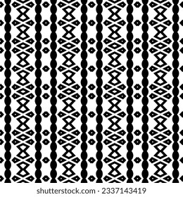 Simple monochrome texture. Abstract background. seamless repeating pattern.Black and white color.