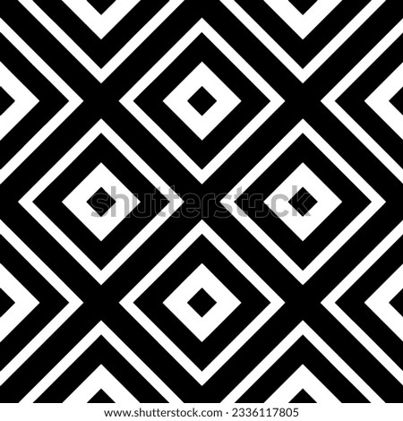 Simple monochrome texture. Abstract background. seamless repeating pattern.Black and white color.