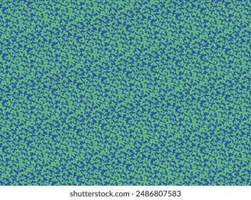 Simple monochrome two-color seamless pattern with flowers silhouette.
