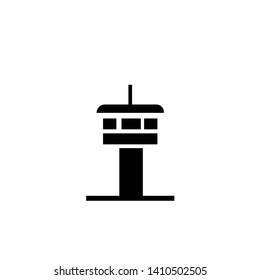 Simple Monoline Lighthouse / Searchlight logo design inspiration