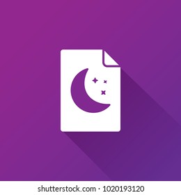 simple moon icon