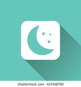 simple moon icon