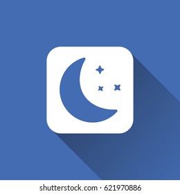 simple moon icon