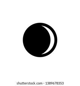 Simple Moon Icons Vector Design Template