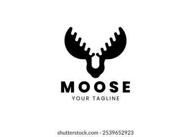 Logotipo Moose Simples, Logotipo Moose Vetor