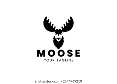 Logotipo Moose Simples, Logotipo Moose Vetor