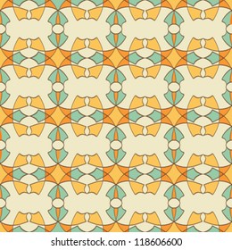 Simple mosaic pattern in light colors
