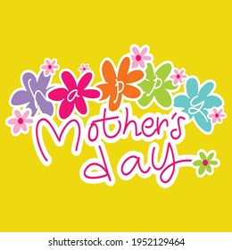 vector de tarjeta de madre simple