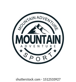 simple mount logo emblem version